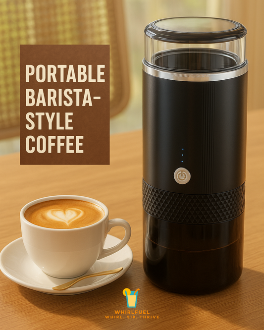 Cordless Electric Espresso Maker – Barista-Style Coffee Anywhere